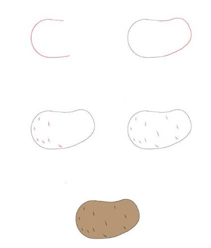 Patates fikri 1 çizimi