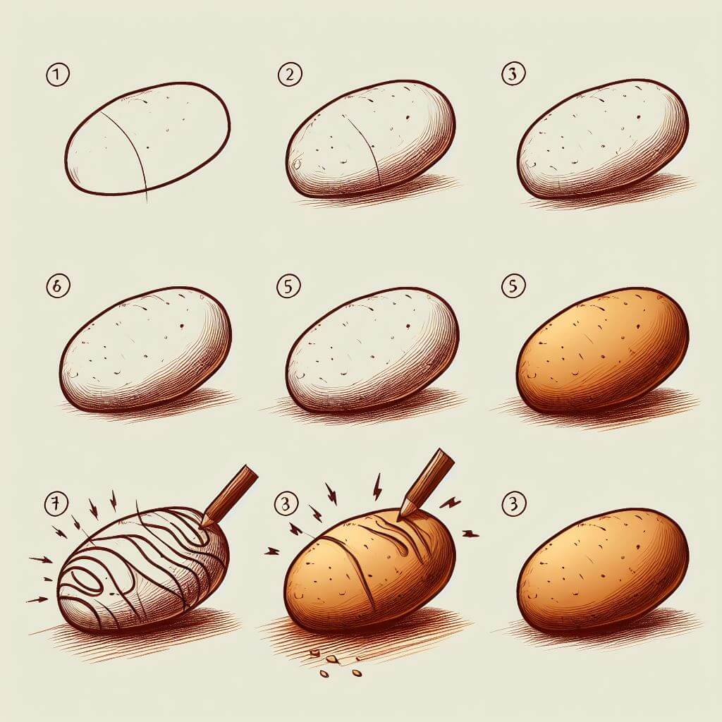 Patates fikri 16 çizimi