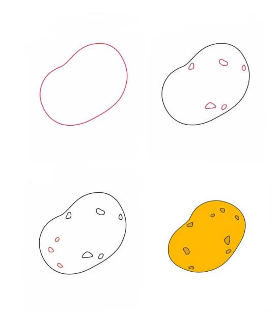 Patates fikri 3 çizimi