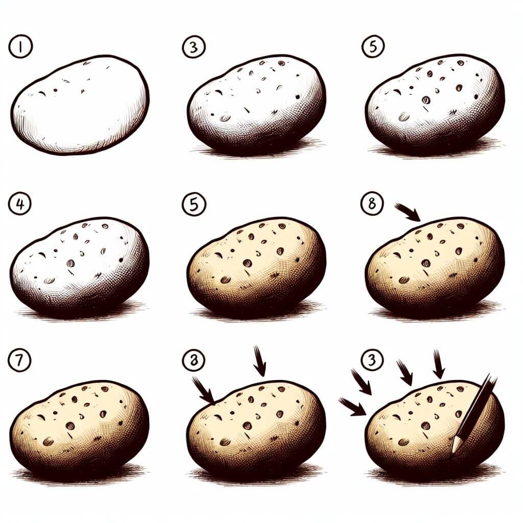 Patates fikri 9 çizimi