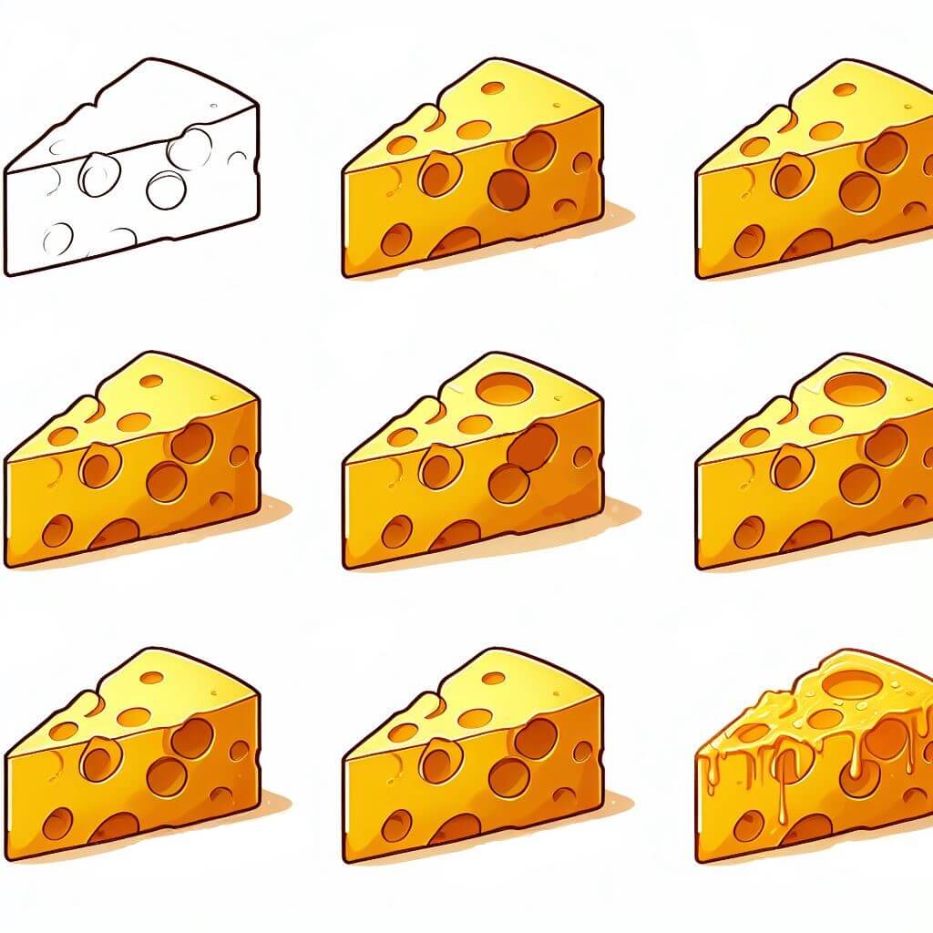 Peynir çizimi