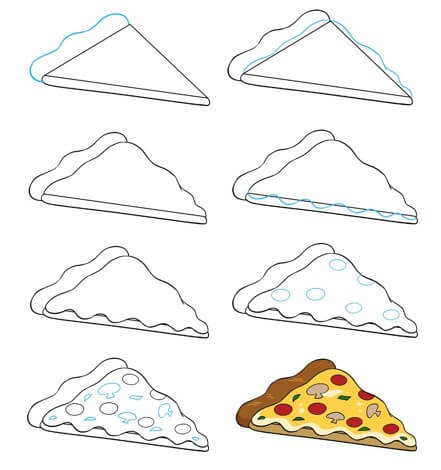 Pizza fikri (11) çizimi