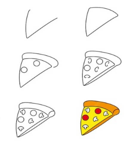 Pizza fikri (12) çizimi