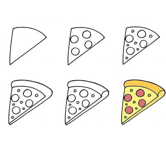 Pizza fikri (3) çizimi