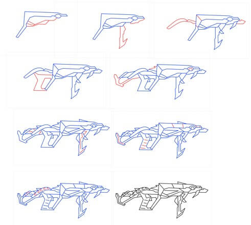 Silah fikri (11) çizimi