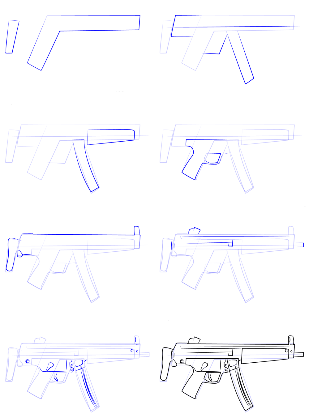 Silah fikri (13) çizimi