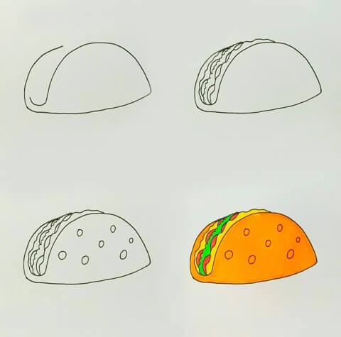 Taco fikri (7) çizimi
