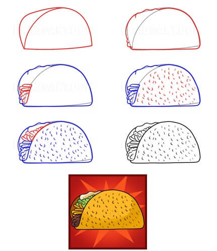Taco fikri (8) çizimi