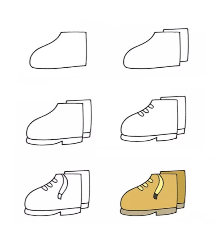 Ayakkabı fikri (27) çizimi
