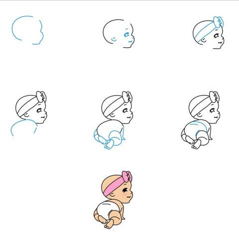 Bebek fikri (14) çizimi