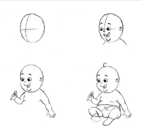 Bebek fikri (20) çizimi