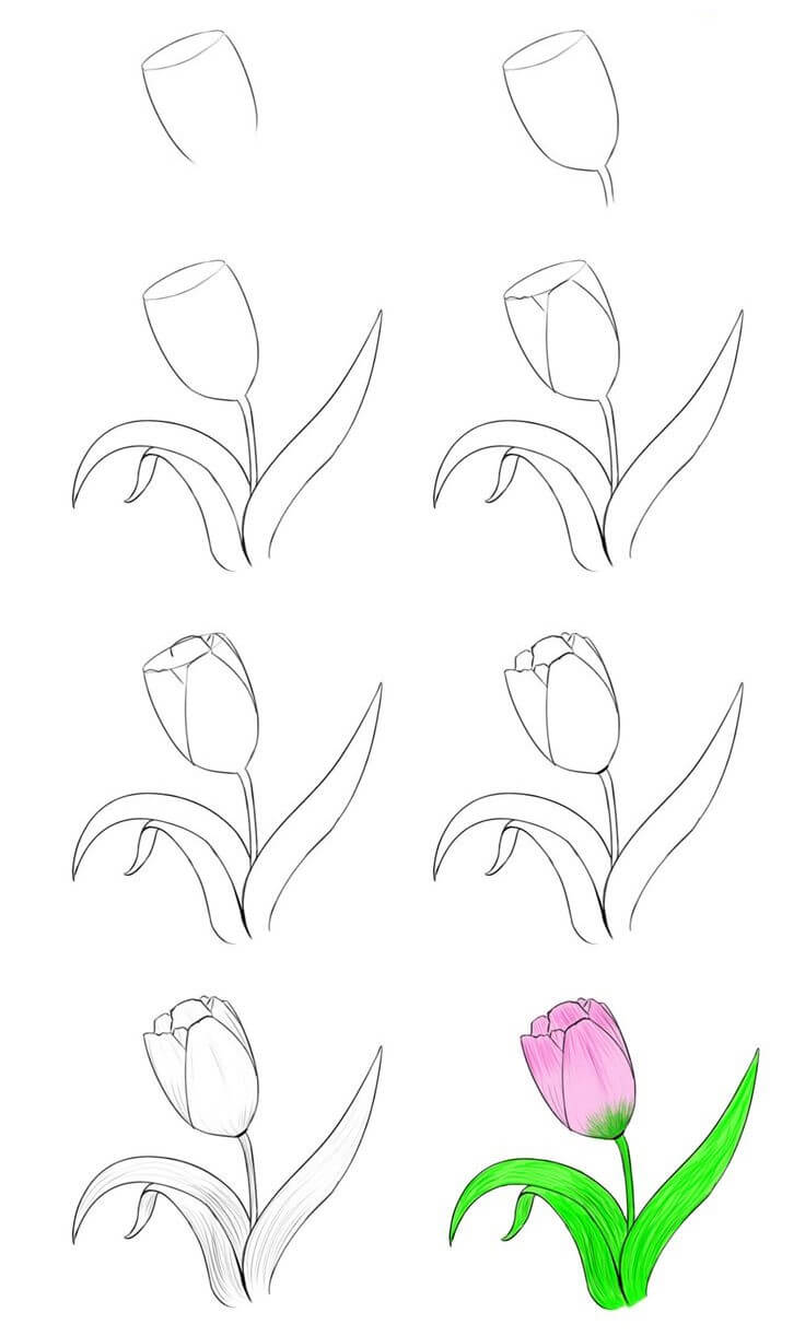 Çiçek fikri (2) çizimi