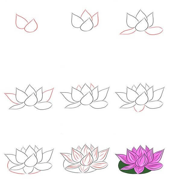Çiçek fikri (31) çizimi