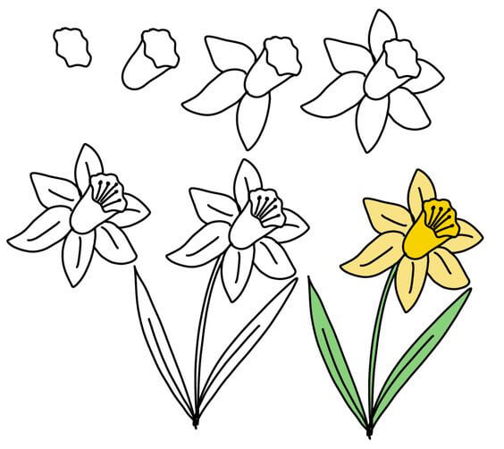 Çiçek fikri (33) çizimi