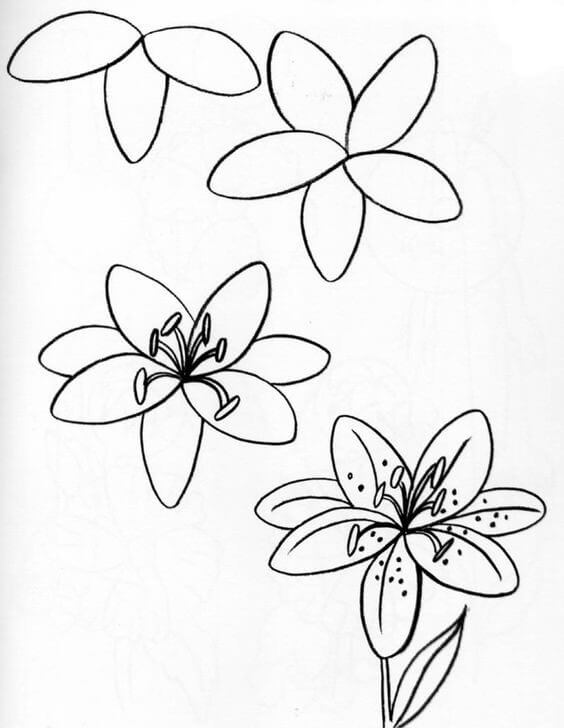 Çiçek fikri (47) çizimi