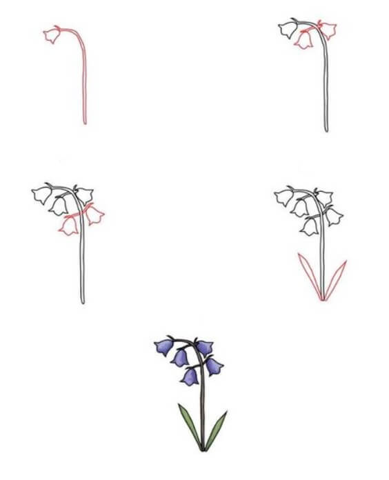 Çiçek fikri (49) çizimi