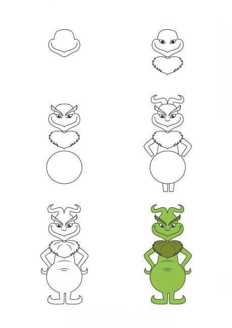 Grinch fikri (7) çizimi