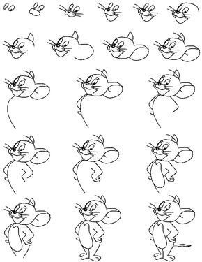Jerry fare fikri (2) çizimi