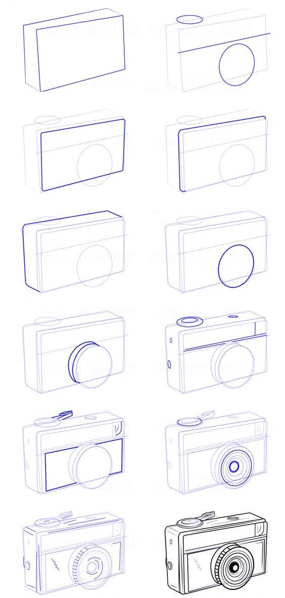 Kamera fikirleri (16) çizimi