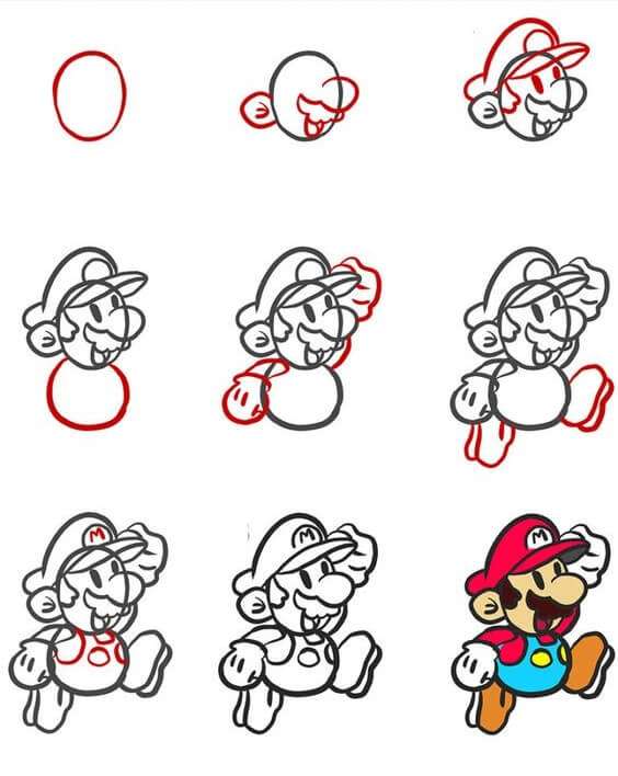 Mario fikri (1) çizimi
