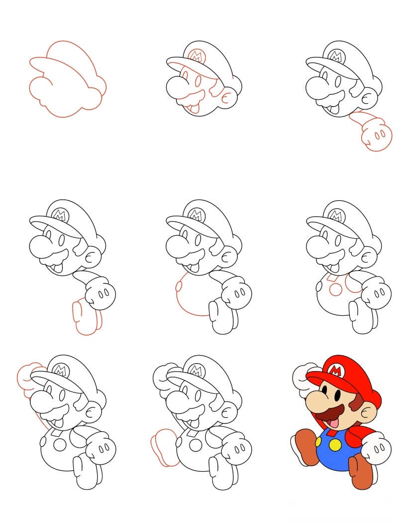 Mario fikri (12) çizimi
