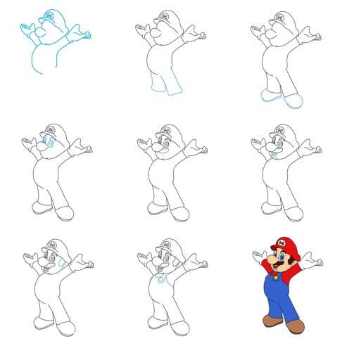 Mario fikri (18) çizimi