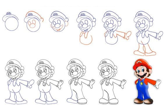 Mario fikri (5) çizimi