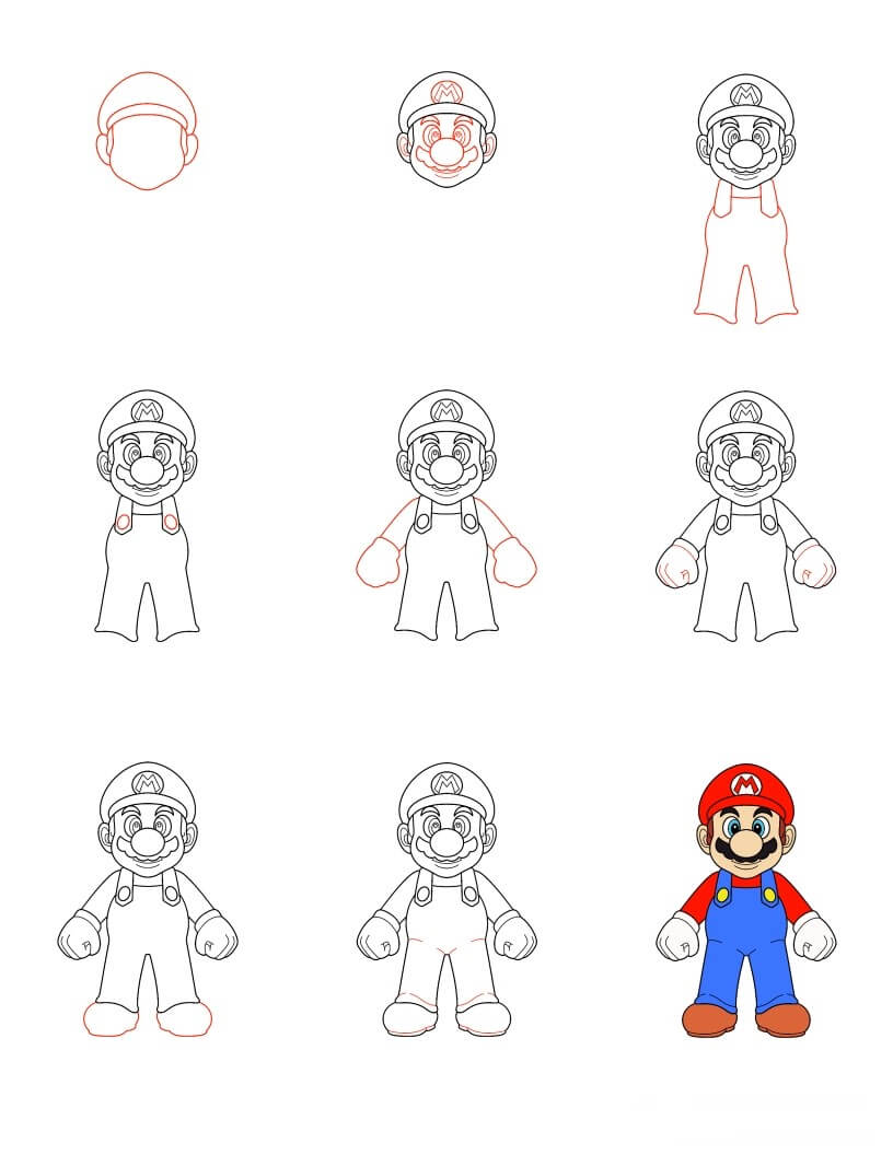 Mario fikri (9) çizimi