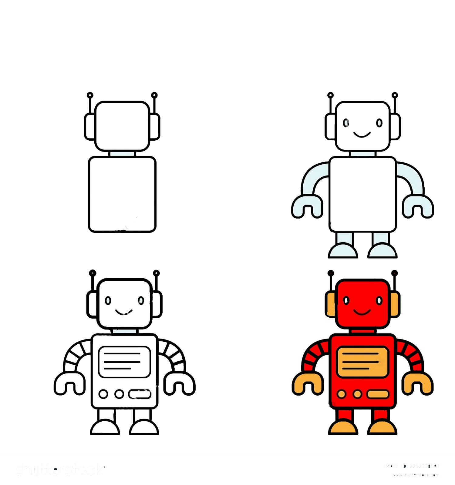 Robot fikri (14) çizimi