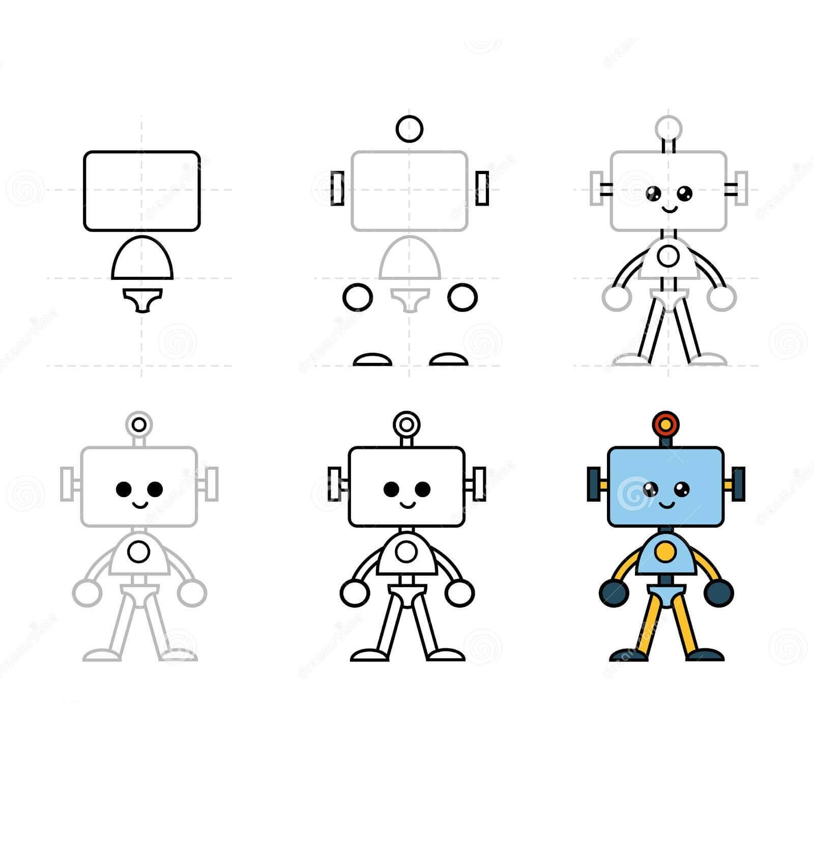 Robot fikri (29) çizimi