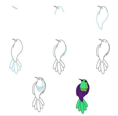Sinek kuşu fikri (23) çizimi