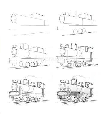 Tren fikri (10) çizimi
