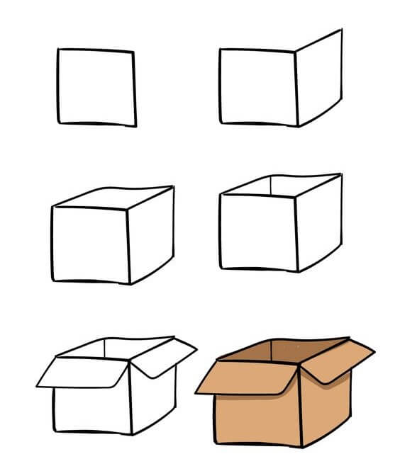 kutu fikri (10) çizimi