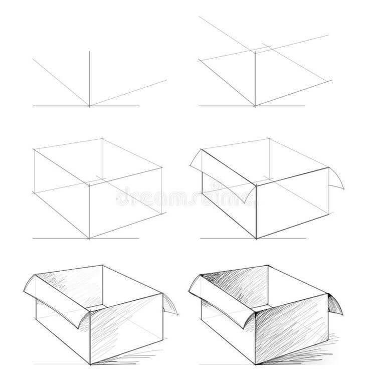 kutu fikri (7) çizimi